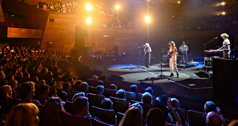 The group Prisma on stage during the P6 BEAT Rocker Concert Hall on Saturday 11 September 2021 For the eighth time, P6 is holding the radio channel P6 BEAT Rocker Koncerthuset, where the best the Danish music scene can perform playing live in the DR Concert Hall. Copenhagen  Copyright: TorbenxChristensen TorbenxChristensenx COP600 str spdk20210912-030652-L