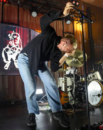 Joyce on stage during P6 BEAT Rocker Koncerthuset Saturday 11 September 2021 For the eighth time, P6 holds the radio channel P6 BEAT Rocker Koncerthuset, where the best the Danish music scene can perform playing live in DR Koncerthuset The show is also a celebration of P6 BEATs 10th birthday, Copenhagen  Copyright: TorbenxChristensen TorbenxChristensenx COP600 str spdk20210912-030847-L