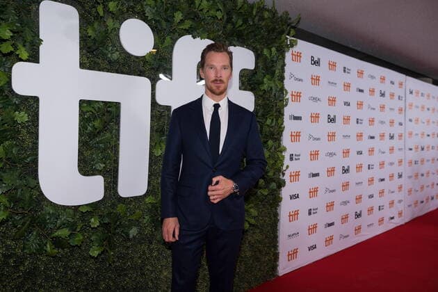 Toronto International Film Festival - The Electric Life of Louis Wain Premiere September 11, 2021, Toronto, on, Canada: Actor Benedict Cumberbatch poses for a photograph on the red carpet for the film The Electrical Life of Louis Wain during the Toronto International Film Festival in Toronto on, Saturday, September 11, 2021. Toronto Canada - ZUMAc35_ 20210911_zaf_c35_148 Copyright: xTijanaxMartinx