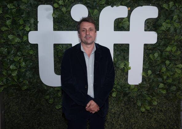 Toronto International Film Festival - The Electric Life of Louis Wain Premiere September 11, 2021, Toronto, on, Canada: Producer Guy Heeley poses for a photograph on the red carpet for the film The Electrical Life of Louis Wain during the Toronto International Film Festival in Toronto on, Saturday, September 11, 2021. Toronto Canada - ZUMAc35_ 20210911_zaf_c35_153 Copyright: xTijanaxMartinx