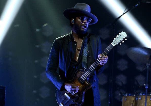 Sept. 11, 2021 - Las Vegas, Nevada, U.S. - Musician GARY CLARK JR performs at The Theater at Virgin Hotels Las Vegas on September 11, 2021 in Las Vegas. Las Vegas USA - ZUMAbk3_ 20210911_zaf_bk3_016 Copyright: xDavidxBeckerx