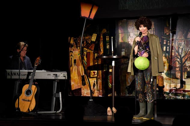 Cornelia Corba with her concert show Die Schwabinger Gisela at the Kleines Theater Haar, 11 09 2021 Foto:xS.xAdamx xFuturexImage