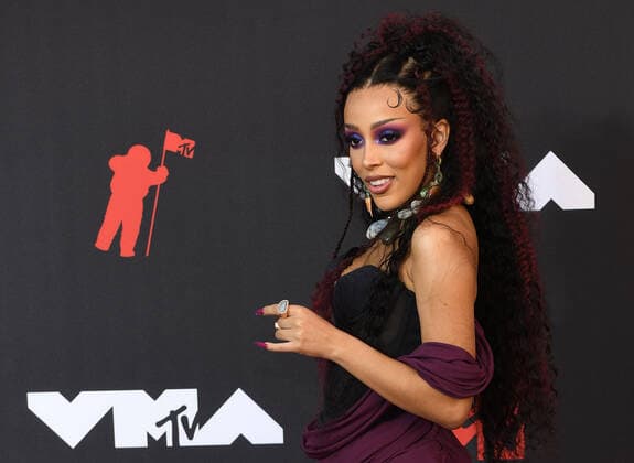 June 8, 2017, New York, NY, USA: Doja Cat attends the 2021 MTV Video Music Awards at Barclays Center on September 12, 2021 in the Brooklyn borough of New York City. New York USA - ZUMAs181 20170608_zea_s181_015 Copyright: xImagespacex