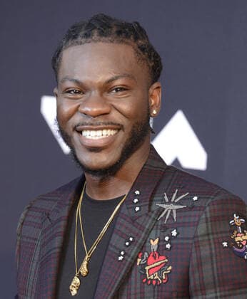September 12, 2021, New York, NY, USA: Dometi Pongo attends the 2021 MTV Video Music Awards at Barclays Center on September 12, 2021 in the Brooklyn borough of New York City. New York USA - ZUMAs181 20210912_zea_s181_105 Copyright: xImagespacex