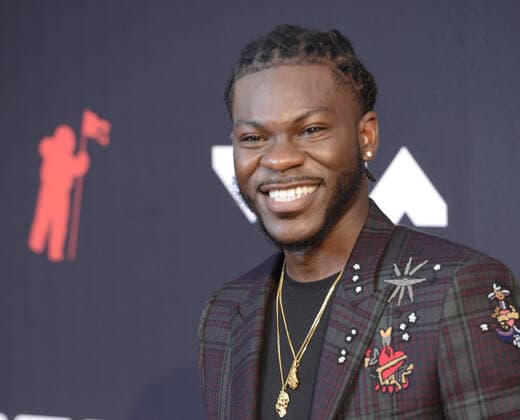 September 12, 2021, New York, NY, USA: Dometi Pongo attends the 2021 MTV Video Music Awards at Barclays Center on September 12, 2021 in the Brooklyn borough of New York City. New York USA - ZUMAs181 20210912_zea_s181_106 Copyright: xImagespacex