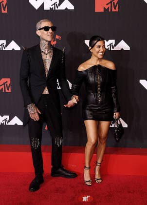 June 8, 2017, New York, NY, USA: Travis Barker, Kourtney Kardashian attend the 2021 MTV Video Music Awards at Barclays Center on September 12, 2021 in the Brooklyn borough of New York City. New York USA - ZUMAs181 20170608_zea_s181_110 Copyright: xImagespacex