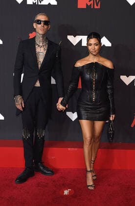 June 8, 2017, New York, NY, USA: Travis Barker, Kourtney Kardashian attend the 2021 MTV Video Music Awards at Barclays Center on September 12, 2021 in the Brooklyn borough of New York City. New York USA - ZUMAs181 20170608_zea_s181_111 Copyright: xImagespacex