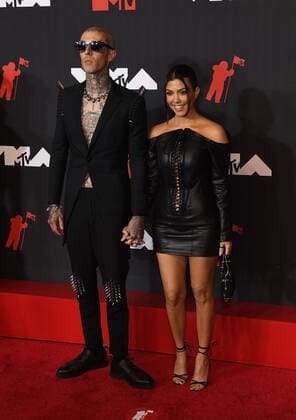 June 8, 2017, New York, NY, USA: Travis Barker, Kourtney Kardashian attend the 2021 MTV Video Music Awards at Barclays Center on September 12, 2021 in the Brooklyn borough of New York City. New York USA - ZUMAs181 20170608_zea_s181_102 Copyright: xImagespacex