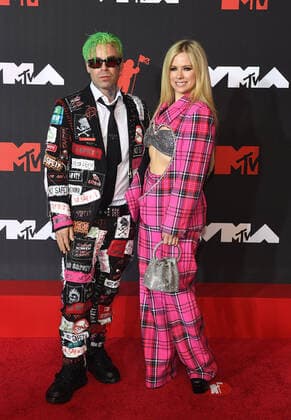 June 8, 2017, New York, NY, USA: Avril Lavigne, Mod Sun attend the 2021 MTV Video Music Awards at Barclays Center on September 12, 2021 in the Brooklyn borough of New York City. New York USA - ZUMAs181 20170608_zea_s181_253 Copyright: xImagespacex