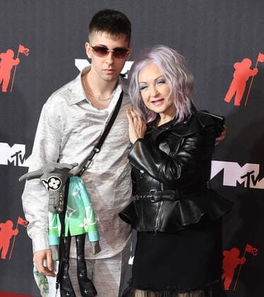 June 8, 2017, New York, NY, USA: Declyn Lauper Thornton, Cyndi Lauper attends the 2021 MTV Video Music Awards at Barclays Center on September 12, 2021 in the Brooklyn borough of New York City. New York USA - ZUMAs181 20170608_zea_s181_257 Copyright: xImagespacex