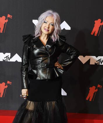 June 8, 2017, New York, NY, USA: Cyndi Lauper attends the 2021 MTV Video Music Awards at Barclays Center on September 12, 2021 in the Brooklyn borough of New York City. New York USA - ZUMAs181 20170608_zea_s181_258 Copyright: xImagespacex