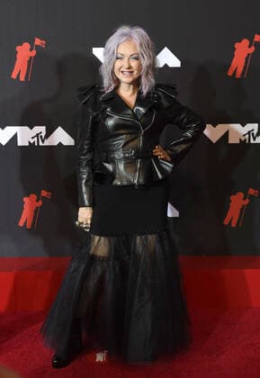 June 8, 2017, New York, NY, USA: Cyndi Lauper attends the 2021 MTV Video Music Awards at Barclays Center on September 12, 2021 in the Brooklyn borough of New York City. New York USA - ZUMAs181 20170608_zea_s181_260 Copyright: xImagespacex