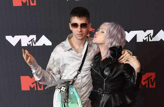 June 8, 2017, New York, NY, USA: Declyn Lauper Thornton, Cyndi Lauper attends the 2021 MTV Video Music Awards at Barclays Center on September 12, 2021 in the Brooklyn borough of New York City. New York USA - ZUMAs181 20170608_zea_s181_262 Copyright: xImagespacex
