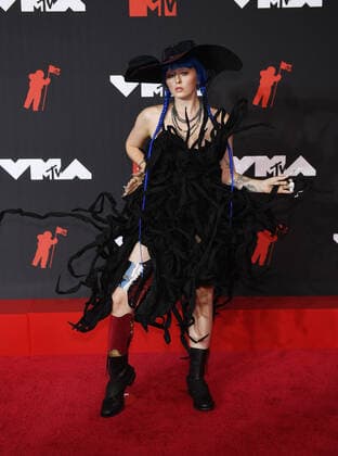 June 8, 2017, New York, NY, USA: Ashnikko attends the 2021 MTV Video Music Awards at Barclays Center on September 12, 2021 in the Brooklyn borough of New York City. New York USA - ZUMAs181 20170608_zea_s181_285 Copyright: xImagespacex