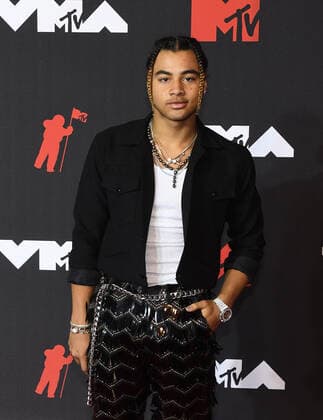 June 8, 2017, New York, NY, USA: 24kGoldn attends the 2021 MTV Video Music Awards at Barclays Center on September 12, 2021 in the Brooklyn borough of New York City. New York USA - ZUMAs181 20170608_zea_s181_288 Copyright: xImagespacex