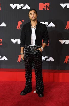 June 8, 2017, New York, NY, USA: 24kGoldn attends the 2021 MTV Video Music Awards at Barclays Center on September 12, 2021 in the Brooklyn borough of New York City. New York USA - ZUMAs181 20170608_zea_s181_289 Copyright: xImagespacex