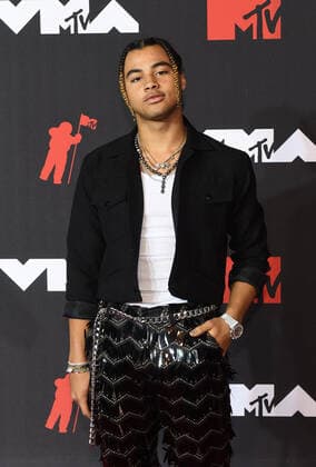 June 8, 2017, New York, NY, USA: 24kGoldn attends the 2021 MTV Video Music Awards at Barclays Center on September 12, 2021 in the Brooklyn borough of New York City. New York USA - ZUMAs181 20170608_zea_s181_290 Copyright: xImagespacex