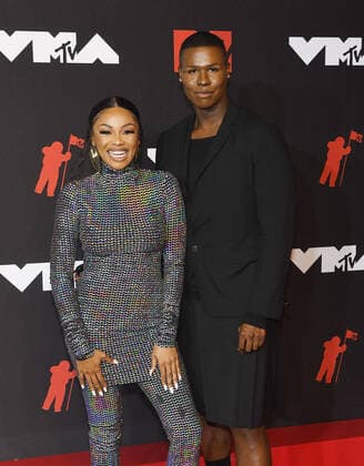 June 8, 2017, New York, NY, USA: Bonang Matheba, Emory Stewart attends the 2021 MTV Video Music Awards at Barclays Center on September 12, 2021 in the Brooklyn borough of New York City. New York USA - ZUMAs181 20170608_zea_s181_348 Copyright: xImagespacex