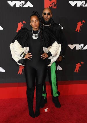 June 8, 2017, New York, NY, USA: Swizz Beatz, Alicia Keys attend the 2021 MTV Video Music Awards at Barclays Center on September 12, 2021 in the Brooklyn borough of New York City. New York USA - ZUMAs181 20170608_zea_s181_363 Copyright: xImagespacex