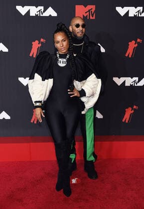 June 8, 2017, New York, NY, USA: Swizz Beatz, Alicia Keys attend the 2021 MTV Video Music Awards at Barclays Center on September 12, 2021 in the Brooklyn borough of New York City. New York USA - ZUMAs181 20170608_zea_s181_365 Copyright: xImagespacex