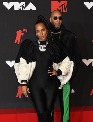 June 8, 2017, New York, NY, USA: Swizz Beatz, Alicia Keys attend the 2021 MTV Video Music Awards at Barclays Center on September 12, 2021 in the Brooklyn borough of New York City. New York USA - ZUMAs181 20170608_zea_s181_366 Copyright: xImagespacex