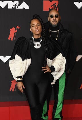 June 8, 2017, New York, NY, USA: Swizz Beatz, Alicia Keys attend the 2021 MTV Video Music Awards at Barclays Center on September 12, 2021 in the Brooklyn borough of New York City. New York USA - ZUMAs181 20170608_zea_s181_367 Copyright: xImagespacex