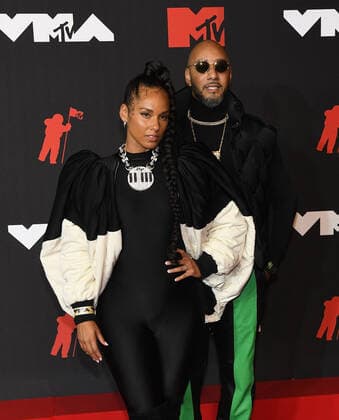 June 8, 2017, New York, NY, USA: Swizz Beatz, Alicia Keys attend the 2021 MTV Video Music Awards at Barclays Center on September 12, 2021 in the Brooklyn borough of New York City. New York USA - ZUMAs181 20170608_zea_s181_370 Copyright: xImagespacex