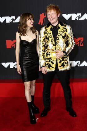 Maisie Peters and Ed Sheeran at the MTV Video Music Awards 2021 at Barclays Center New York, 12 09 2021 Foto:xR.xWagnerx xFuturexImage
