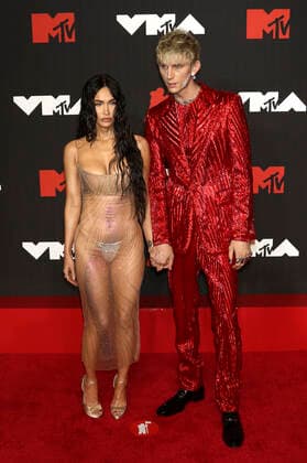 Megan Fox and Machine Gun Kelly at the MTV Video Music Awards 2021 at Barclays Center New York, 12 09 2021 Foto:xR.xWagnerx xFuturexImage