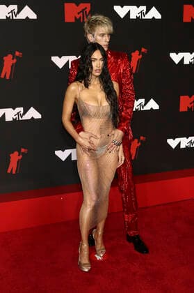 Megan Fox and Machine Gun Kelly at the MTV Video Music Awards 2021 at Barclays Center New York, 12 09 2021 Foto:xR.xWagnerx xFuturexImage