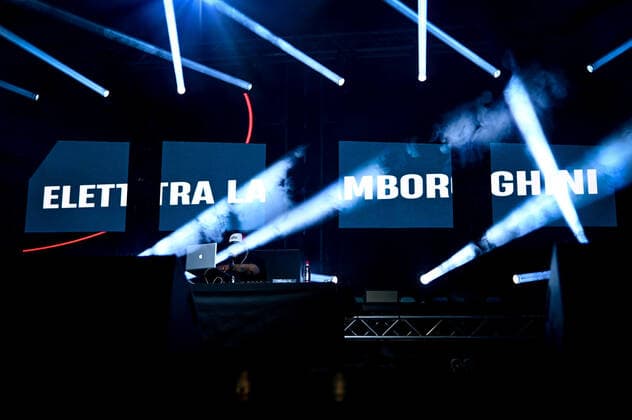 The DJ before the concert of Elettra Lamborghini during Elettra Lamborghini on Tour 2021, Italian singer Music Concert in Codigoro FE , Italy, September 12 2021 Codigoro FE Italy  - ZUMAr Mu 1006575826st Copyright: xEttorexGriffonix xIPAx