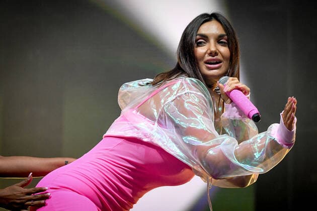 Elettra Lamborghini during Elettra Lamborghini on Tour 2021, Italian singer Music Concert in Codigoro FE , Italy, September 12 2021 Codigoro FE Italy  - ZUMAr Mu 1006575803st Copyright: xEttorexGriffonix xIPAx