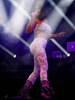 September 12, 2021, Codigoro FE, Italy Codigoro FE , Italy, Codishow, September 12, 2021, Elettra Lamborghini during Elettra Lamborghini on Tour 2021 Italian singer Music Concert Codigoro FE Italy  - ZUMAl164 1006576326st Copyright: xEttorexGriffonix