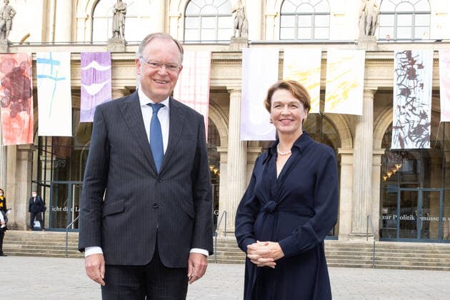 Hanover, Lower Saxony State Prize 2020 Award ceremony at the State Opera House, the prize goes to the entrepreneur Edith Bischof and the pianist Igor LevitThe Lower Saxony State Prize for 2020 SIC goes half to the entrepreneur Edit
