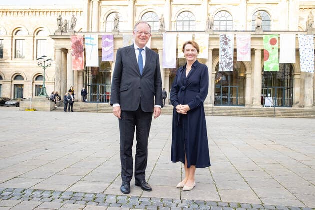 Hanover, Lower Saxony State Prize 2020 Award ceremony at the State Opera House, the prize goes to the entrepreneur Edith Bischof and the pianist Igor LevitThe Lower Saxony State Prize for 2020 SIC goes half to the entrepreneur Edit