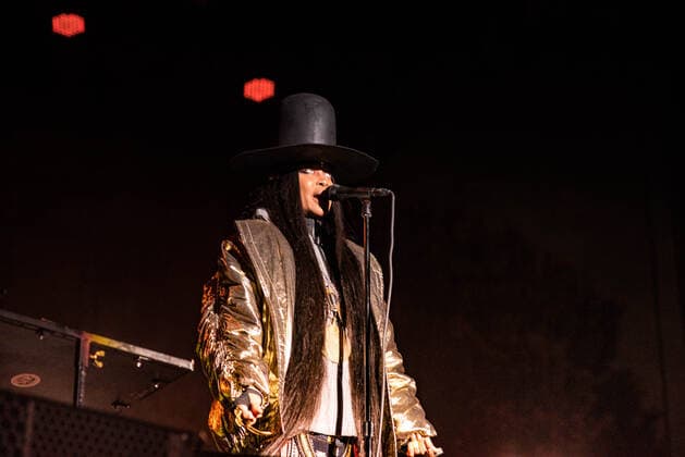 September 12, 2021, Chicago, Illinois, USA: CHICAGO, IL - SEPTEMBER 12h: Erykah Badu headlines Day 3 at Pitchfork 2021 in Chicago Illinois. ( imageSPACE) Chicago USA - ZUMAs181 20210912_zea_s181_173 Copyright: xAnniexLesserx