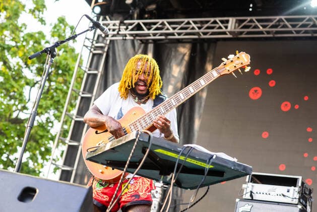 September 12, 2021, Chicago, Illinois, USA: CHICAGO, IL - SEPTEMBER 12h: Thudnercat peforms at Pitchfork 2021 Day 3 in Chicago Illinois. ( imageSPACE) Chicago USA - ZUMAs181 20210912_zea_s181_163 Copyright: xAnniexLesserx