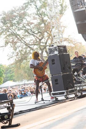 September 12, 2021, Chicago, Illinois, USA: CHICAGO, IL - SEPTEMBER 12h: Thudnercat peforms at Pitchfork 2021 Day 3 in Chicago Illinois. ( imageSPACE) Chicago USA - ZUMAs181 20210912_zea_s181_167 Copyright: xAnniexLesserx