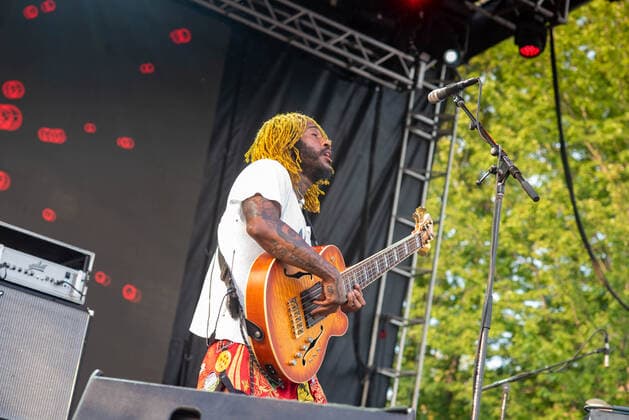 September 12, 2021, Chicago, Illinois, USA: CHICAGO, IL - SEPTEMBER 12h: Thudnercat peforms at Pitchfork 2021 Day 3 in Chicago Illinois. ( imageSPACE) Chicago USA - ZUMAs181 20210912_zea_s181_159 Copyright: xAnniexLesserx