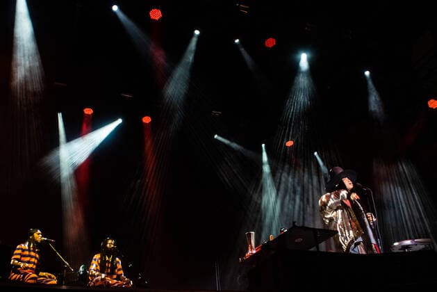 September 12, 2021, Chicago, Illinois, USA: CHICAGO, IL - SEPTEMBER 12h: Erykah Badu headlines Day 3 at Pitchfork 2021 in Chicago Illinois. ( imageSPACE) Chicago USA - ZUMAs181 20210912_zea_s181_143 Copyright: xAnniexLesserx