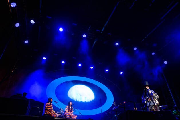 September 12, 2021, Chicago, Illinois, USA: CHICAGO, IL - SEPTEMBER 12h: Erykah Badu headlines Day 3 at Pitchfork 2021 in Chicago Illinois. ( imageSPACE) Chicago USA - ZUMAs181 20210912_zea_s181_133 Copyright: xAnniexLesserx
