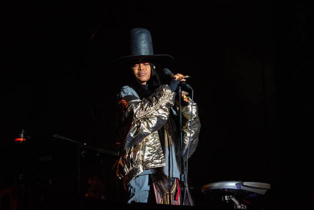 September 12, 2021, Chicago, Illinois, USA: CHICAGO, IL - SEPTEMBER 12h: Erykah Badu headlines Day 3 at Pitchfork 2021 in Chicago Illinois. ( imageSPACE) Chicago USA - ZUMAs181 20210912_zea_s181_135 Copyright: xAnniexLesserx
