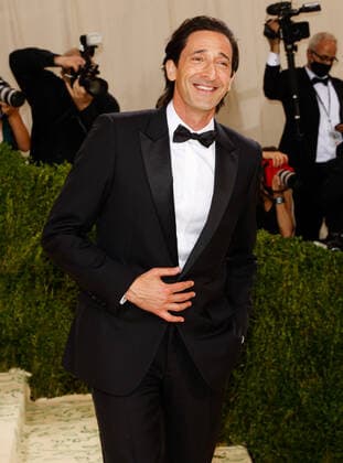 Adrien Brody attends The Met Gala at The Metropolitan Museum of Art celebrating the opening of In America: A Lexicon of Fashion in New York City on Monday, September 13, 2021.  NYP20210913521 JOHNxANGELILLO