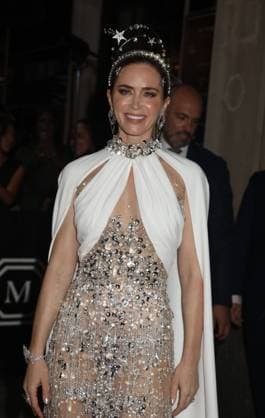 September 13, 2021, New York, New York, USA: Actress EMILY BLUNT attends the 2021 VIP Met Gala departures held at The Mark Hotel. New York USA - ZUMAk03_ 20210913_zaf_k03_082 Copyright: xNancyxKaszermanx