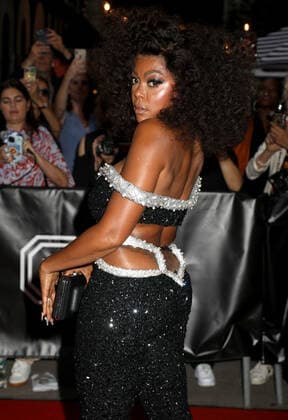 September 13, 2021, New York, New York, USA: Actress TARAJI P. HENSON attends the 2021 VIP Met Gala departures held at The Mark Hotel. New York USA - ZUMAk03_ 20210913_zaf_k03_094 Copyright: xNancyxKaszermanx