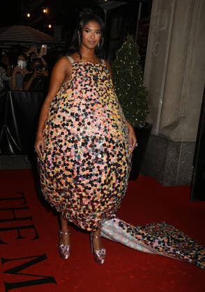 September 13, 2021, New York, New York, USA: NATALIA BRYANT attends the 2021 VIP Met Gala departures held at The Mark Hotel. New York USA - ZUMAk03_ 20210913_zaf_k03_180 Copyright: xNancyxKaszermanx