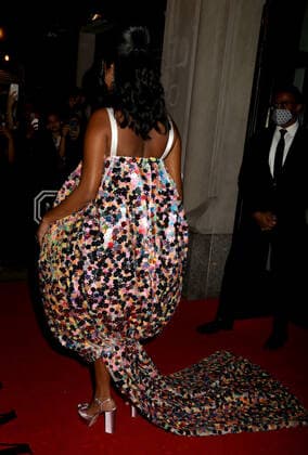 September 13, 2021, New York, New York, USA: NATALIA BRYANT attends the 2021 VIP Met Gala departures held at The Mark Hotel. New York USA - ZUMAk03_ 20210913_zaf_k03_185 Copyright: xNancyxKaszermanx