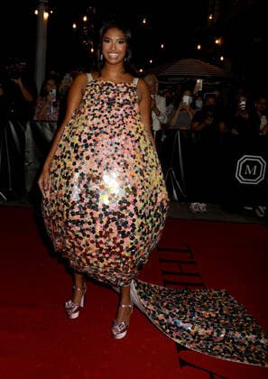 September 13, 2021, New York, New York, USA: NATALIA BRYANT attends the 2021 VIP Met Gala departures held at The Mark Hotel. New York USA - ZUMAk03_ 20210913_zaf_k03_187 Copyright: xNancyxKaszermanx