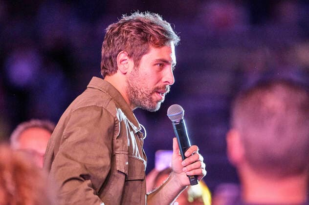 Max Giesinger at a charity concert as part of the concert series Back on Stage at the Gilde Parkbühne Hannover, 13 09 2021 Foto:xU.xStammx xFuturexImage