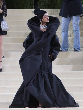 September 13, 2021.Rihanna attend The 2021 Met Gala Celebrating In America: A Lexicon Of Fashion at Metropolitan Museum of Art in New York September 13, 2021 Copyright: xRWx